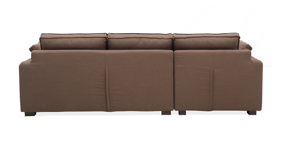 Thomas Fabric Sofa 3Seater With Ottoman